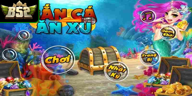 Bắn cá ăn xu b52club là trò chơi giải trí với lối chơi đơn giản, nhịp độ hấp dẫn