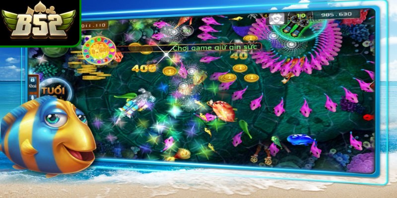 Kho vũ khí tối tân độc quyền với sức sát thương lớn trong game bắn cá B52club