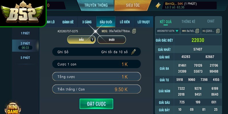 Bí kíp giúp nâng cao tỷ lệ thắng với hình thức lô đề 1 ăn 99 b52club