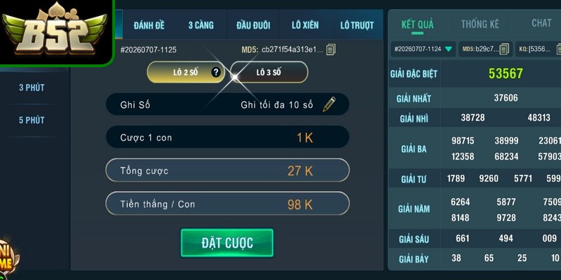 Phân tích tần suất xuất hiện của các con số khi cược 