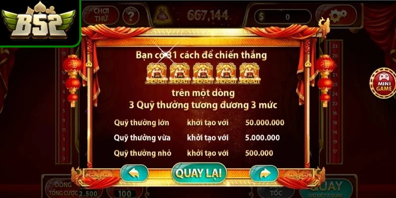 Kinh nghiệm bất bại tham gia nổ hũ Cung Hỷ Phát Tài b52club