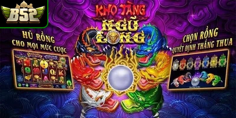 Nổ hũ Kho Tàng Ngũ Long là slot game lấy cảm hứng từ truyền thuyết nổi tiếng