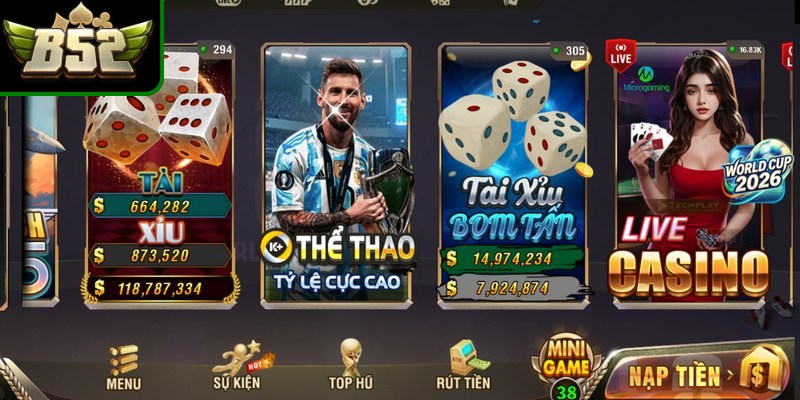 Tài xỉu B52club có nguồn gốc từ trò chơi dân gian lâu đời